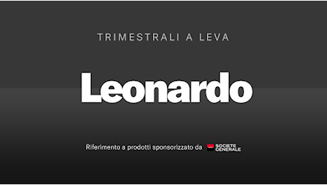 Leonardo teme la volatilità post-trimestrale