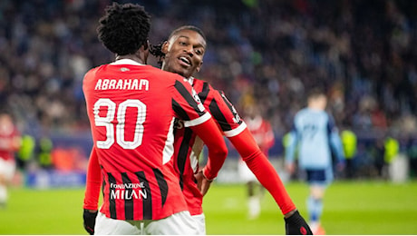 Champions League, Slovan Bratislava-Milan 2-3: Leao e Abraham evitano problemi a Fonseca