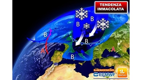 Meteo Immacolata: Freddo entro l'8 Dicembre, vediamo dove finalmente arriverà anche la Neve