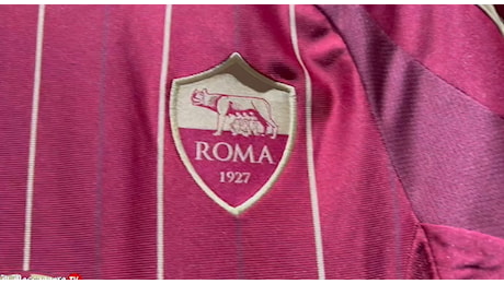 Roma, ecco la nuova maglia 2024/25: è ispirata a Campo Testaccio