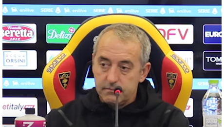 Lecce-Monza, Giampaolo in cerca del rilancio: “Necessaria una gara di spessore”