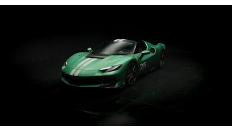 IL VIDEO. Ferrari 296 Speciale concepita per esaltare il piacere di guida