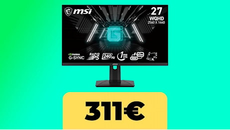 Il monitor MSI per il gaming è in forte sconto su Amazon Italia