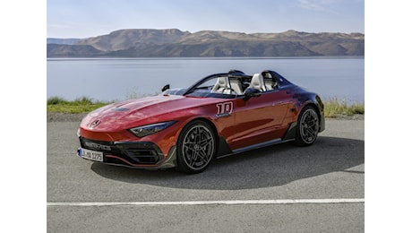 Mercedes AMG PureSpeed, perla della gamma Mythos, fenomenale roadster radicale