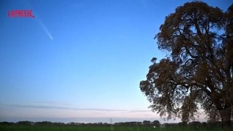 Spettacolo al passaggio della cometa Tsuchinshan-Atlas nei cieli di Berlino