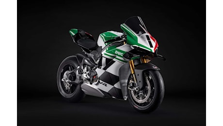 Nuovo Ducati Panigale V4 Tricolore, inno alla passione italiana