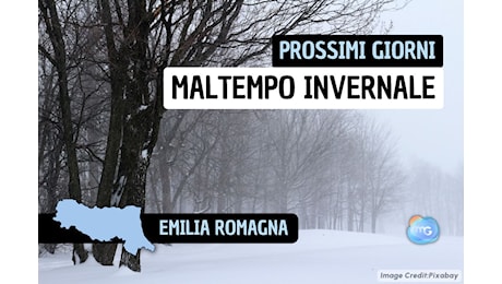 Meteo Emilia-Romagna: in arrivo due fredde perturbazioni