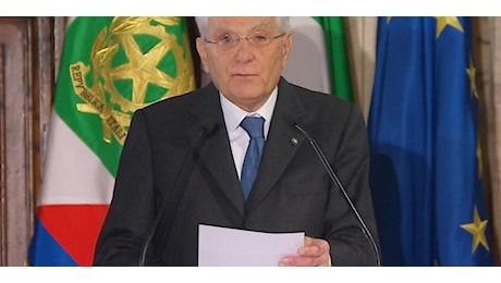 Mattarella, cittadini vedano l'armonia tra le istituzioni