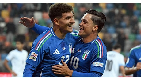 Italia-Israele 4-1 la sintesi della partita: il video con gli highlights