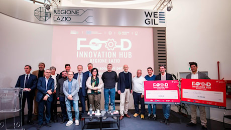 “Food Innovation Hub”, nuove soluzioni per l’agroalimentare del Lazio: la premiazione