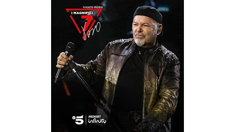 A tutto rock con Vasco! Televisori tutti accesi su Canale 5 SABATO 28 DICEMBRE - Il 2024 finisce col botto!!