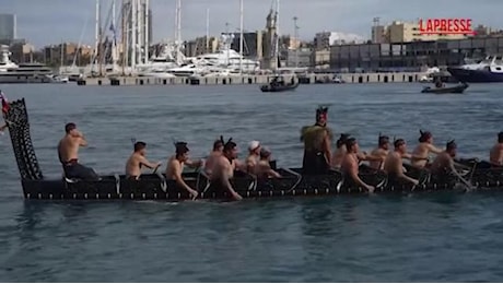 America's cup: nelle acque di Barcellona la danza Maori per aiutare il team di New Zealand