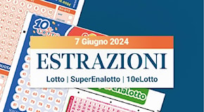 Estrazioni Lotto, SuperEnalotto e 10eLotto serale di venerdì 07 giugno 2024