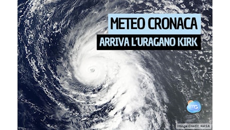 Meteo: l’uragano Kirk verso l’Europa, ecco dove colpirà