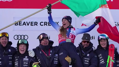 Sofia Goggia, miracolo a Beaver Creek: vince 10 mesi dopo l'infortunio choc