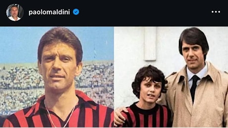 Maldini, gli auguri per i 125 anni del Milan: “La storia è memoria”