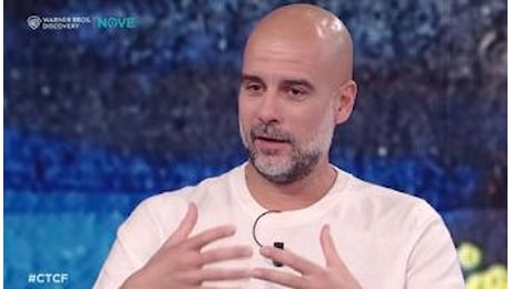 Guardiola a Che tempo che fa: “Ho imparato l’italiano con De Gregori”