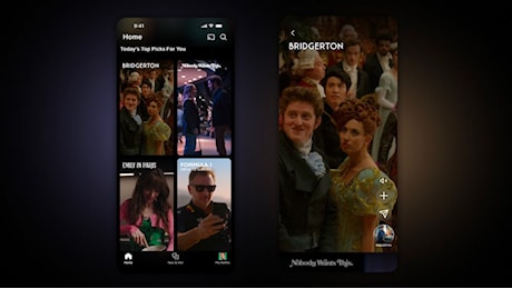Netflix sperimenta un feed in stile TikTok sull'applicazione mobile
