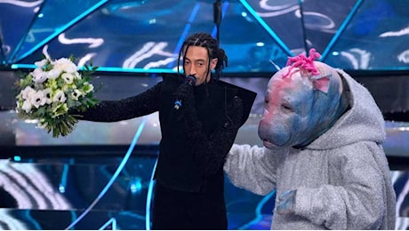 Ghali svuota il profilo social e posta l’immagine con l’alieno di Sanremo: protesta o critica?