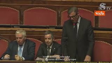 Manovra, Calenda: C'è incuria nel modo in cui governate, per la scarsità della classe dirigente