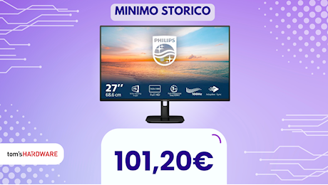 Dite addio agli occhi stanchi grazie a questo monitor Philips, oggi al MINIMO STORICO!