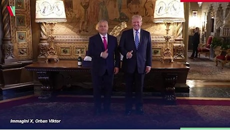 Florida, Orbán da Trump dopo il summit Nato: Donald è un uomo di pace