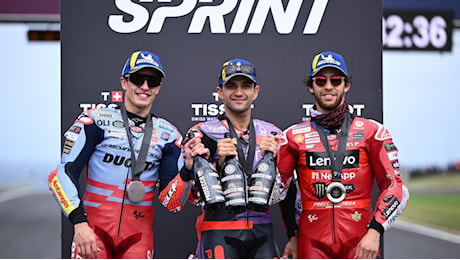 Bagnaia: Direzione opposta rispetto a ieri. Martin: Non semplice gestire il vento