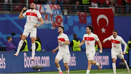 Austria-Turchia 1-2: doppietta di Demiral, la squadra di Montella ai quarti di finale