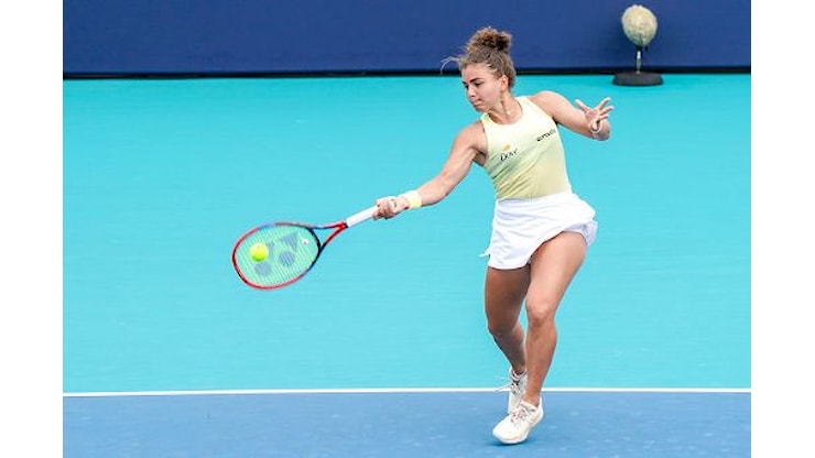 Tennis, Jasmine Paolini al secondo turno a Roma - Askanews Tennis, Jasmine Paolini al secondo turno a Roma - Askanews