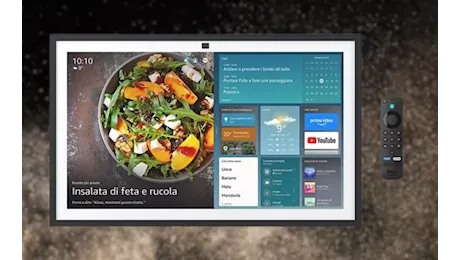 Amazon Echo Show 21 ufficiale: display intelligente XXL con Fire TV integrata