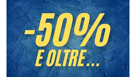 Amazon SOLO sconti al di sopra del 50%: tante occasioni a partire da 9,51€