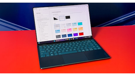 Il nuovo notebook Lenovo è tutto schermo. La webcam è sotto il display