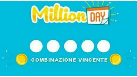 ​​MillionDay e MillionDay Extra, le due estrazioni di venerdì 28 giugno 2024: i numeri vincenti