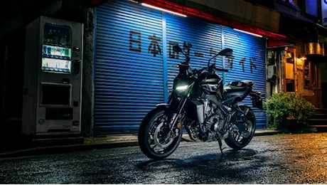Yamaha presenta la nuova MT-09 Y-AMT, con cambio automatico