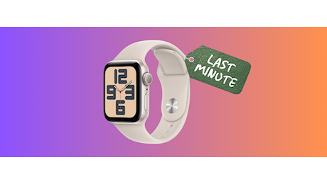 Apple Watch SE: lo smartwatch PIU' AMATO in SCONTO SCHOCK su Amazon