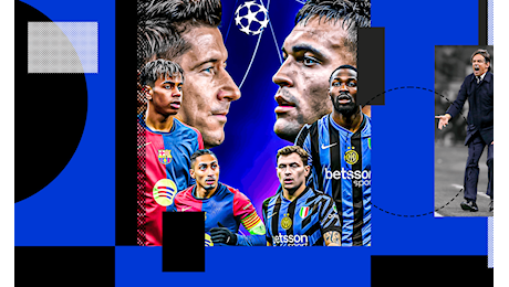 Champions League: Inter-Barcellona LIVE alle 21, tutte le ultime e le probabili formazioni