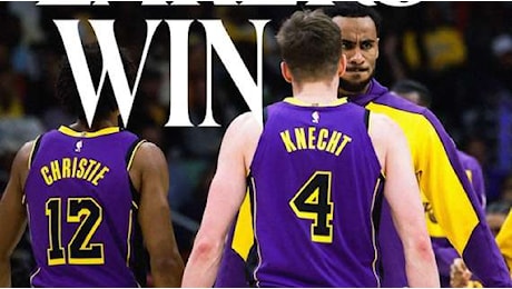 NBA - Con tanta sofferenza, i Lakers vincono a New Orleans