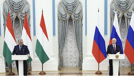 Orbán, la visita a Mosca da Putin che fa infuriare l'Ue: «Ci danneggia»