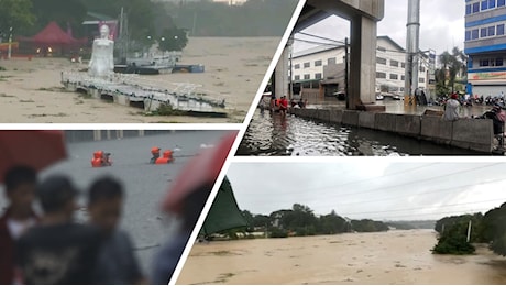 Il tifone Gaemi si abbatte sulle Filippine: piogge torrenziali e frane, morti e sfollati. Ora punta Taiwan | FOTO