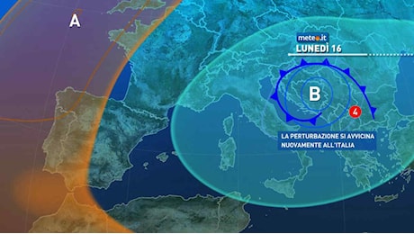 Meteo, dal 16 settembre tempo instabile e clima fresco