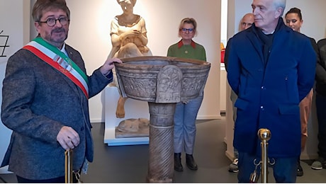 Museo della paglia, arriva il fonte battesimale