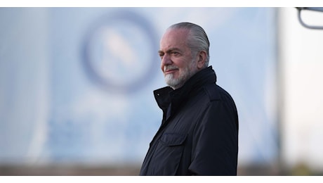 De Laurentiis: “Non faccio previsioni sulla corsa scudetto, la palla va dove Dio vuole”