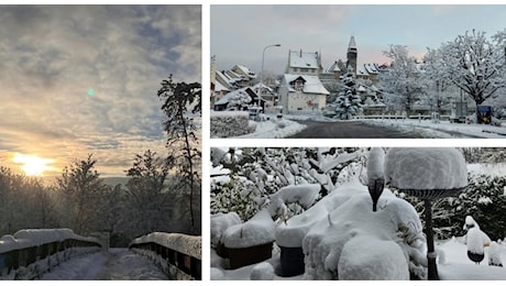 Nevicata imponente in Svizzera: record battuti per novembre, città sommerse | FOTO