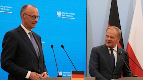 Migranti e difesa: Merz e Tusk a Varsavia, asse Germania-Polonia sulle sfide Ue