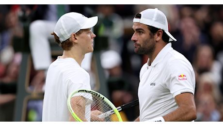 Wimbledon, il racconto del derby Sinner vs Berrettini