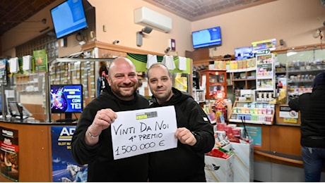 Venduto nella tabaccheria Perrotta di via Belli il premio da 1 milione e mezzo della Lotteria