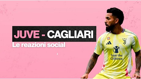 Juve-Cagliari 1-1, i tifosi contro Douglas Luiz: le reazioni social