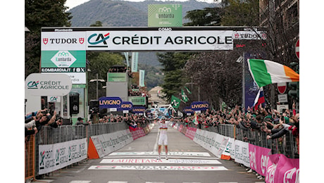 Tadej Pogacar vince il 118° Il Lombardia