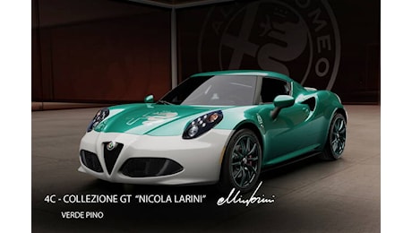 Rinasce l'Alfa Romeo 4C, con la firma di Nicola Larini