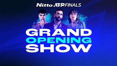 ATP Finals Grand Opening Show: Marco Mengoni, Blanco e Madame